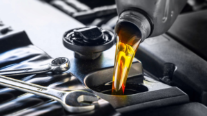 What is engine oil