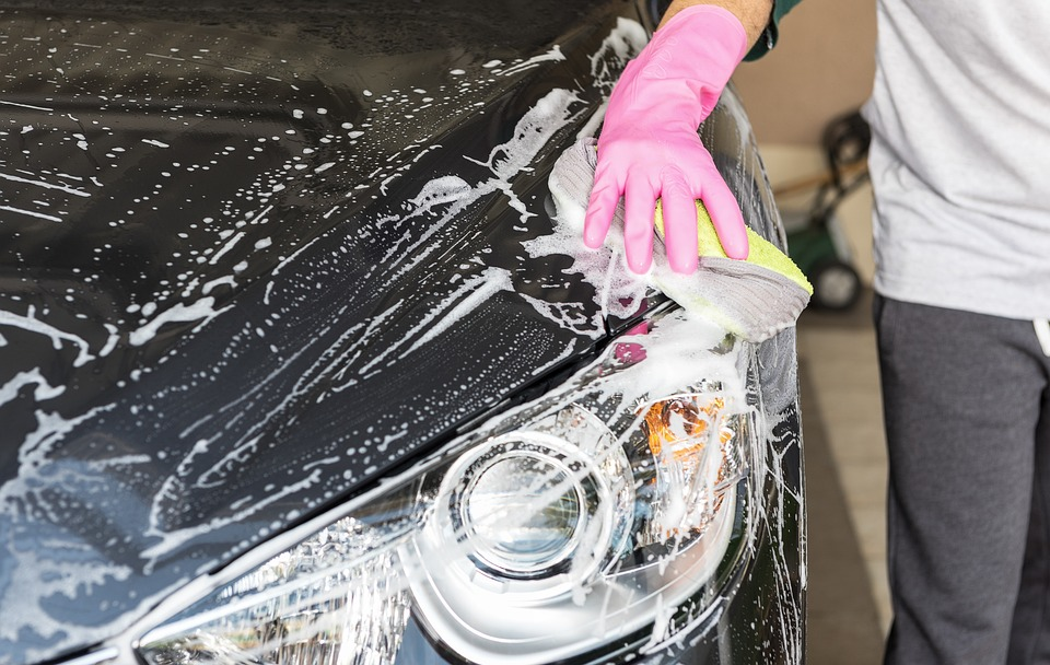 How do you clean cars?