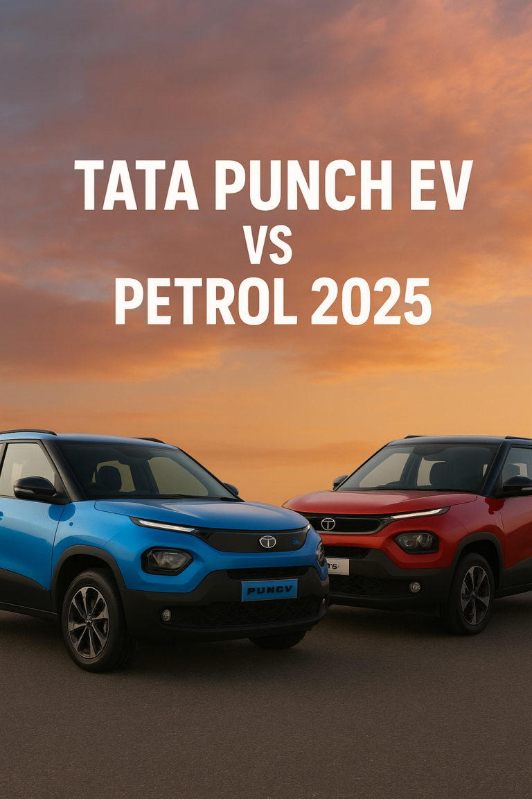 Tata Punch EV vs Tata Punch Petrol