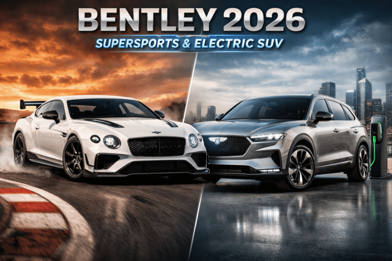 Bentley 2026 Supersports and Electric SUV