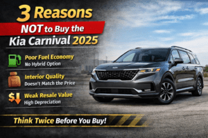 3 Reasons Not to Buy the Kia Carnival 2025