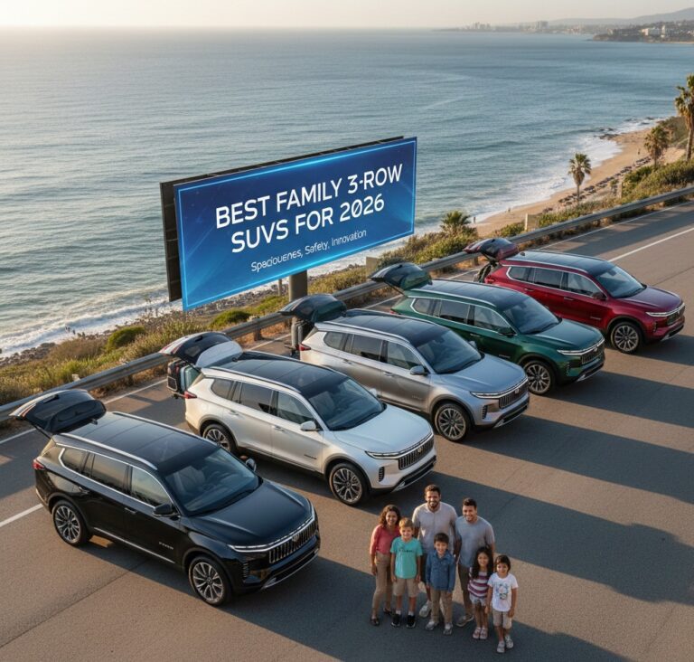 Best Family 3-Row SUVs for 2026