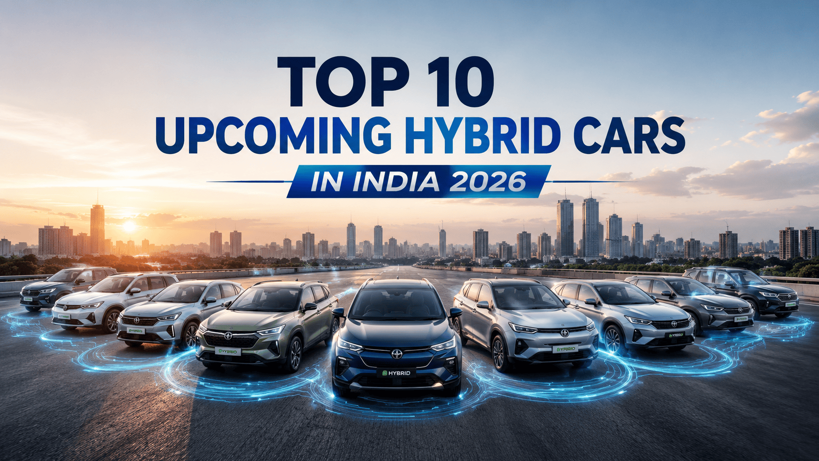 "Top 10 upcoming hybrid cars in India 2026